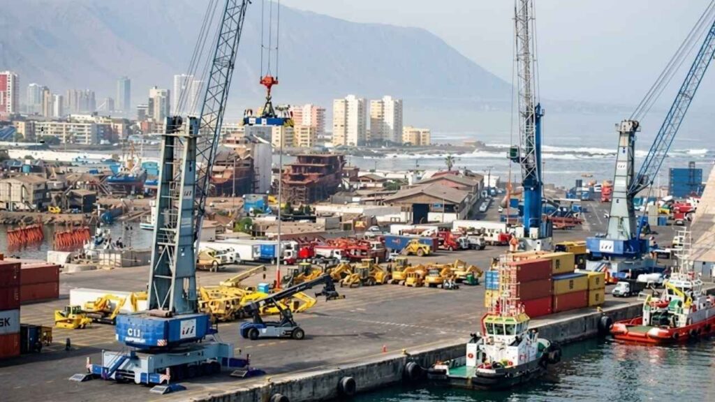 iquique 2 Porto de Iquique carga Bol&iacute;via