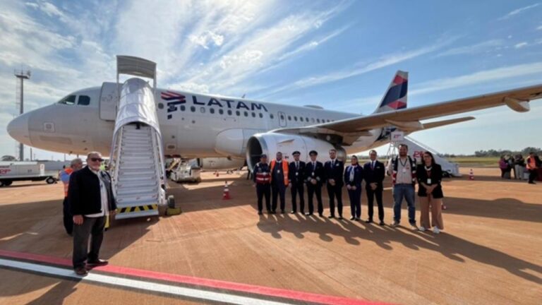 Latam amplia voos diários entre Dourados e São Paulo a partir de abril