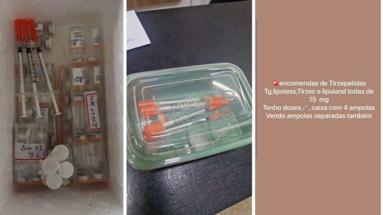 Motorista é preso em Brasilândia com medicamento para emagrecimento ilegal trazido do Paraguai. Polícia alerta para riscos à saúde e crime de contrabando.