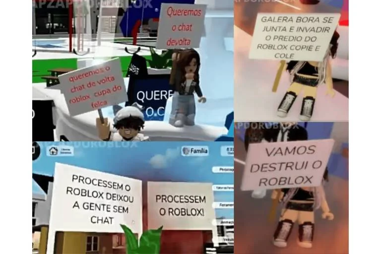 Roblox enfrenta crise com protestos e denúncias de riscos a crianças