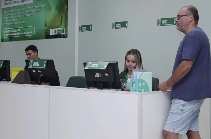 Detran-MS reduz valores de exames da CNH e adota teto federal de R$ 180