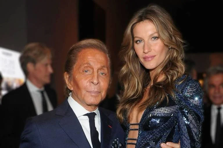 Gisele Bündchen lamenta morte de Valentino e recorda parceria de décadas