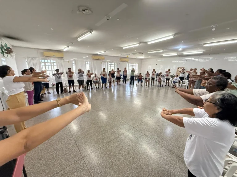 CRAS I realiza ações de cuidado, movimento e integração para idosos