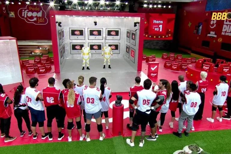 Jonas e Sarah assumem a liderança na prova do anjo do BBB 26