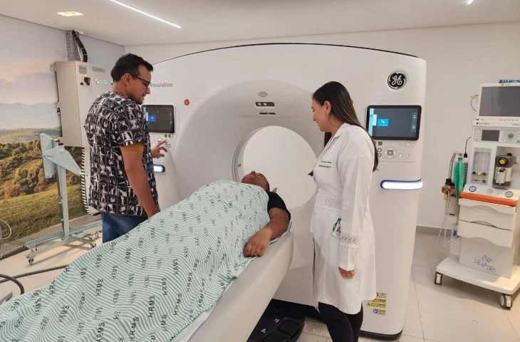 Novo tomógrafo de 128 slices reforça parque tecnológico do HRMS