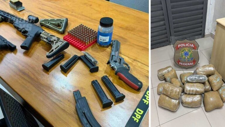 Operação da PF mira organização do PCC e apreende 15 kg de maconha durante ações em Corumbá