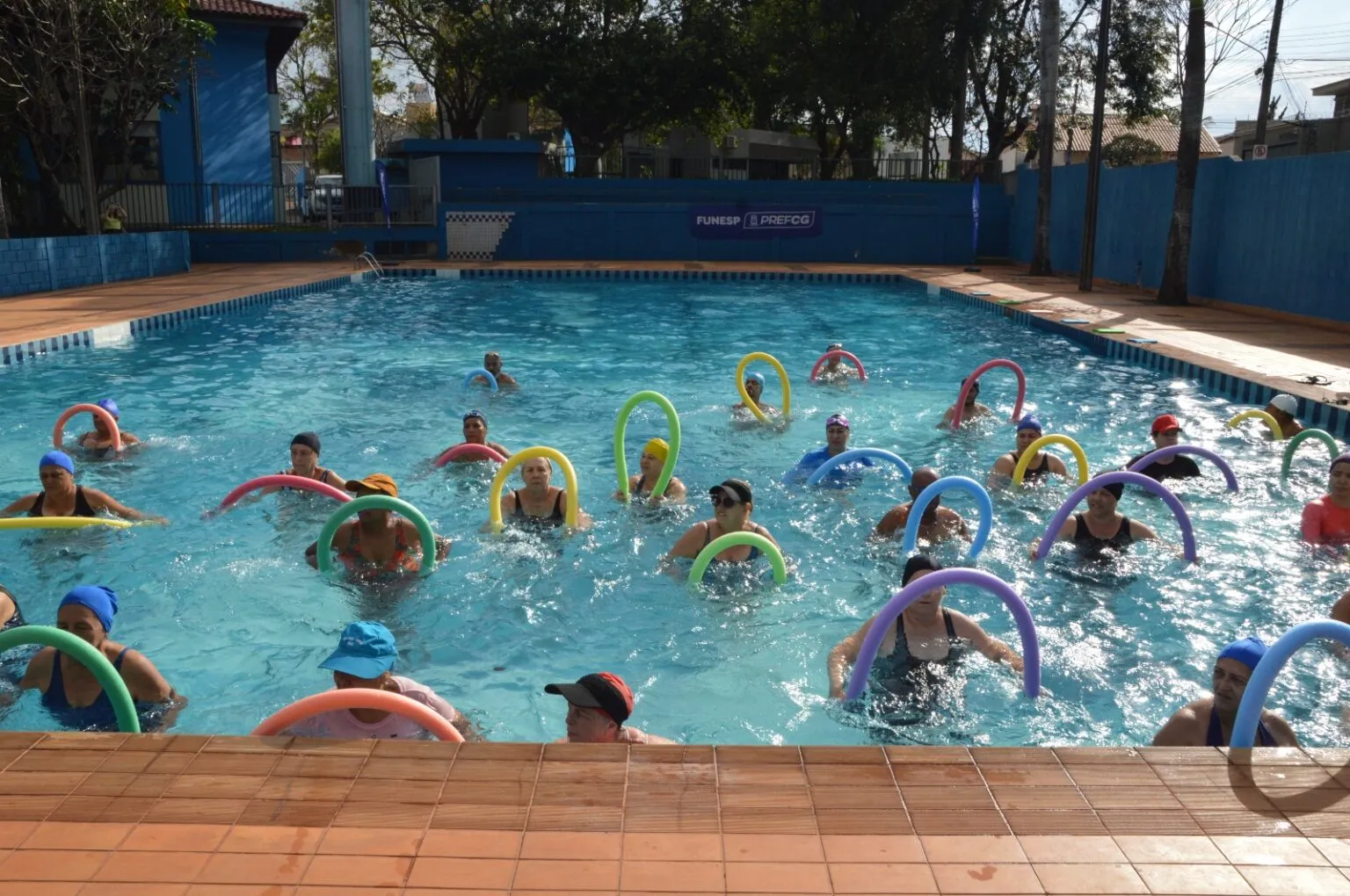 piscina infraestrutura esportiva Campo Grande