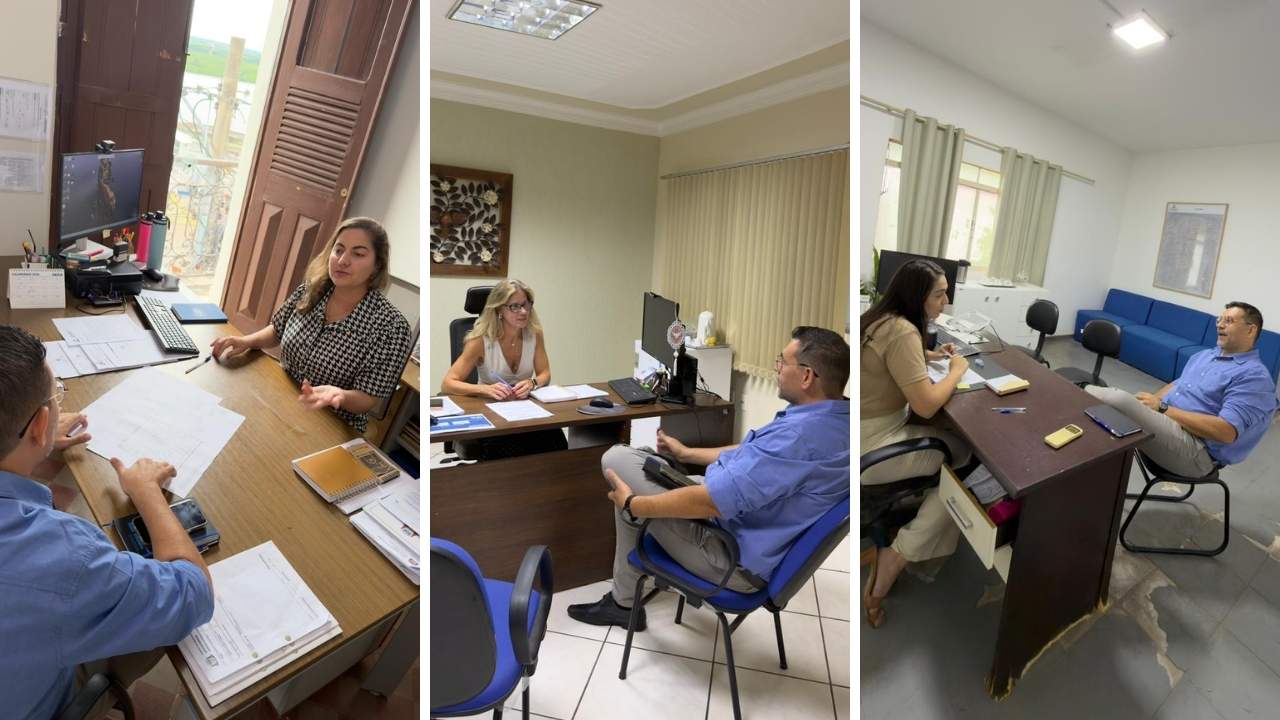 Vereador Kleyton Cruz debate educação, mobilidade e patrimônio em reuniões estratégicas na Prefeitura de Corumbá. Confira os principais temas discutidos.