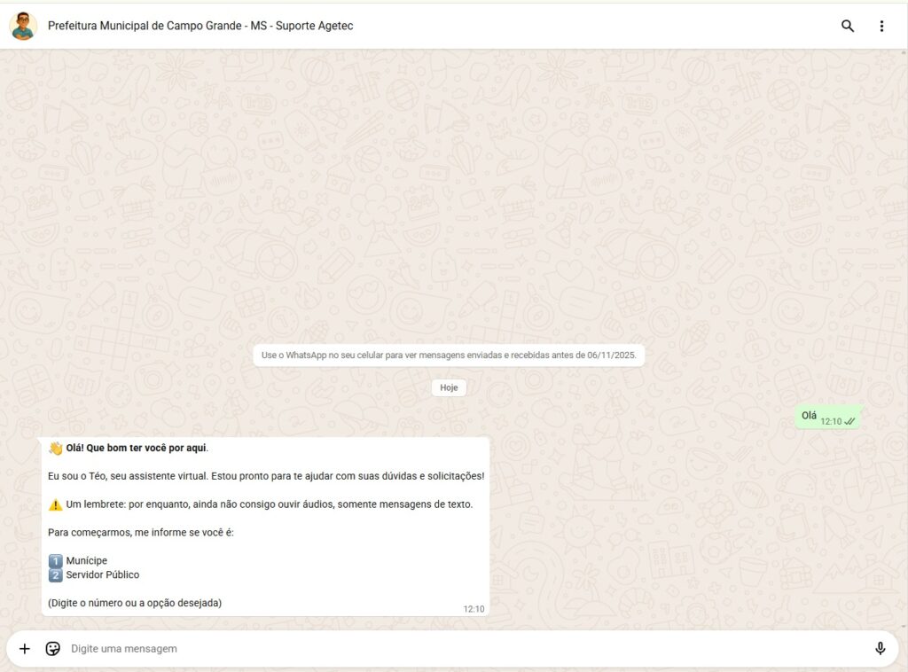 Agetec lança chatbot Téo e moderniza intranet