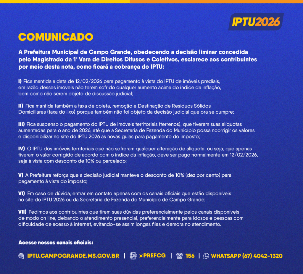 Comunicado