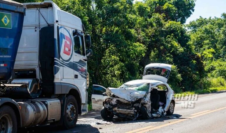 BR-262, Taunay, acidente fatal, Corpo de Bombeiros