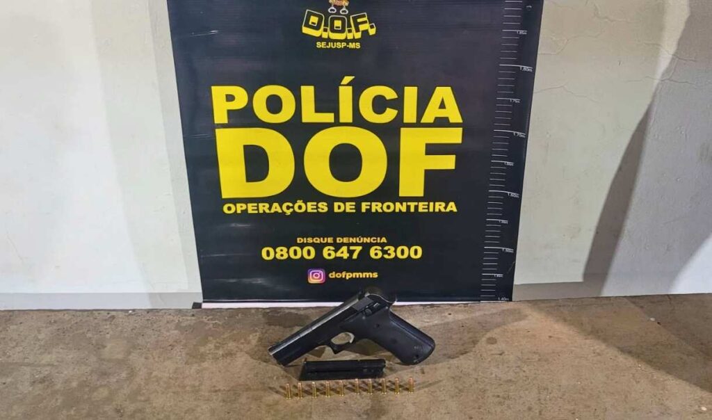 Policiais do DOF interceptam veículo com carne furtada e arma na BR-262 em Corumbá 2 carne furtada, abigeato, BR-262, Corumbá, segurança pública, operações de fronteira, polícia militar