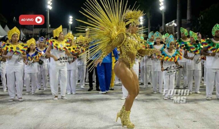 Ao Vivo: 2ª dia de desfile das Escolas de Samba de Corumbá