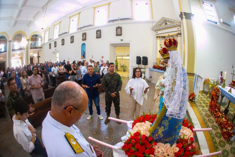 Celebração em Corumbá reúne autoridades por Nossa Senhora da Candelária