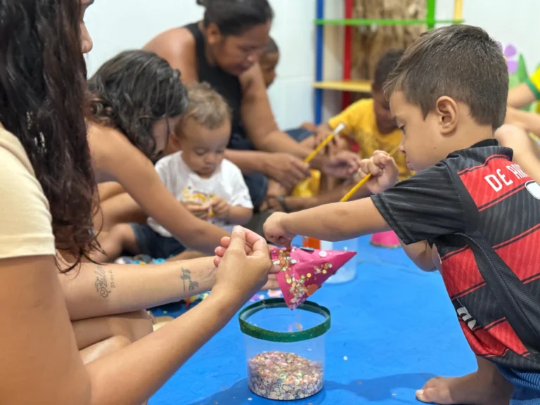 SCFV realiza ação carnavalesca para fortalecer vínculos e proteger crianças