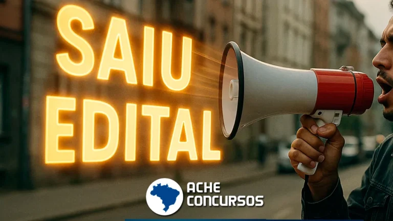 Treze editais de concursos abrem inscrições nesta segunda em sete estados