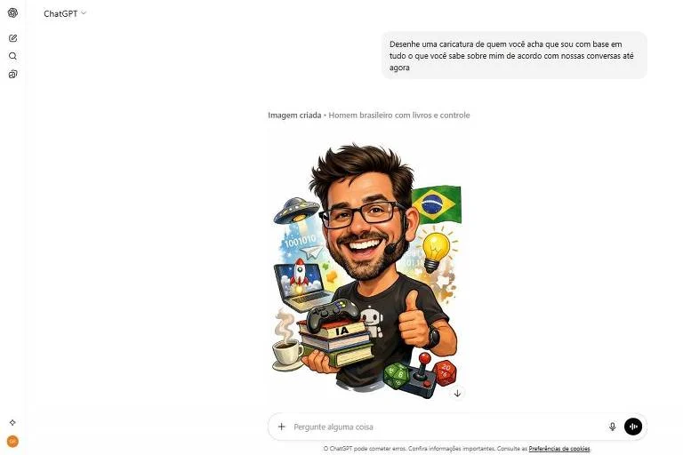 Trend de caricaturas no ChatGPT expõe dados e facilita golpes