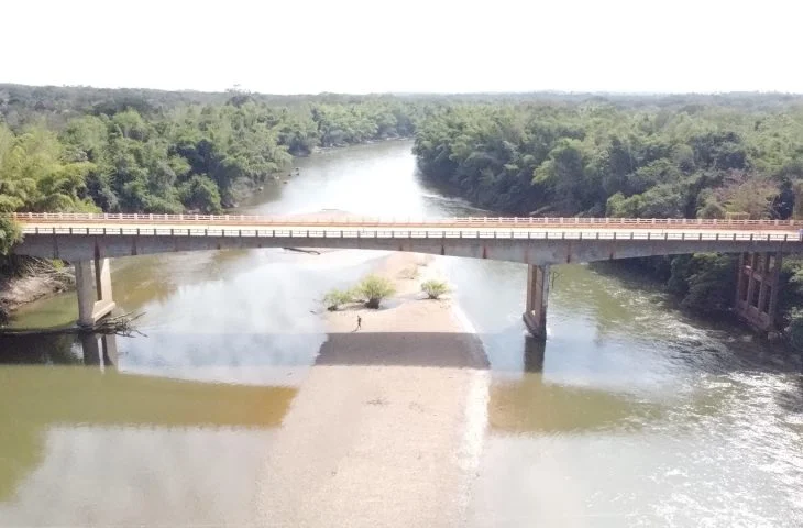 Governo inicia recuperação da ponte da MS-345 em Águas do Miranda