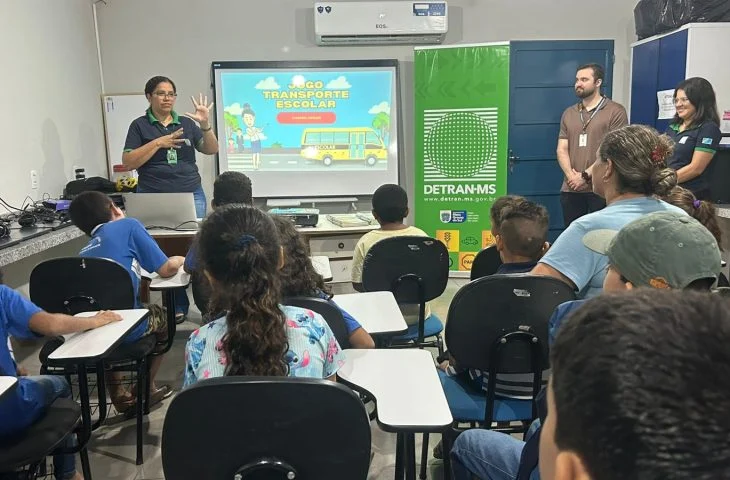 Ação conjunta reforça segurança do transporte escolar em Mato Grosso do Sul