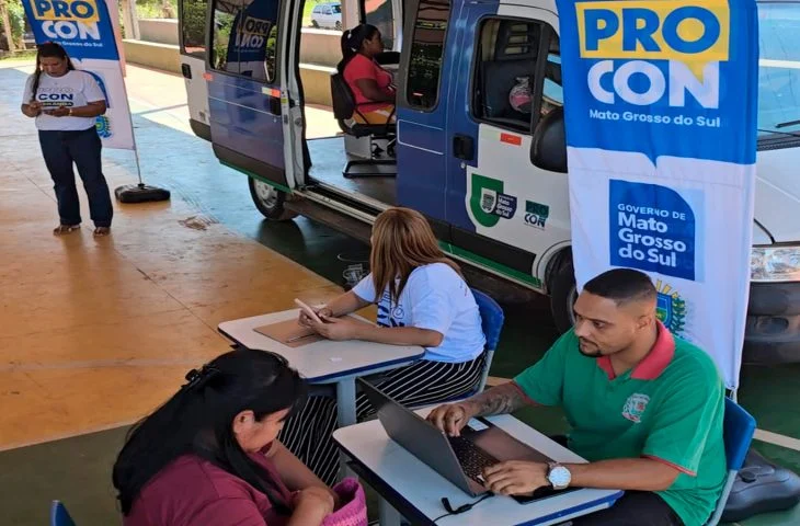 Procon Inclusivo leva atendimento e orientação a comunidades indígenas em Miranda