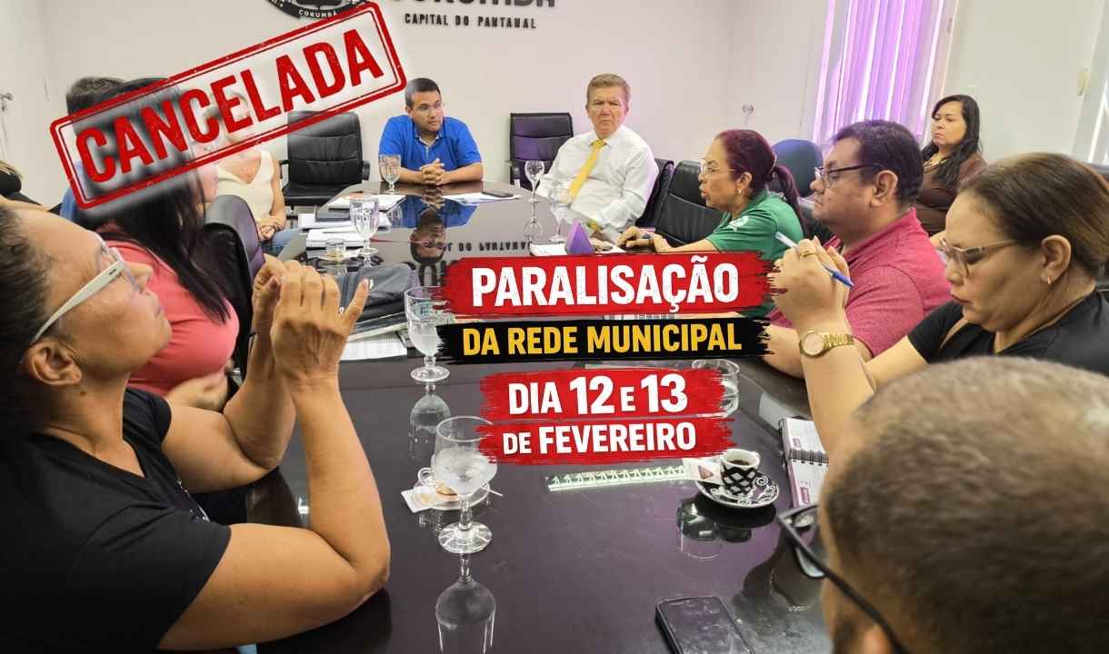 paralisacao cancelada