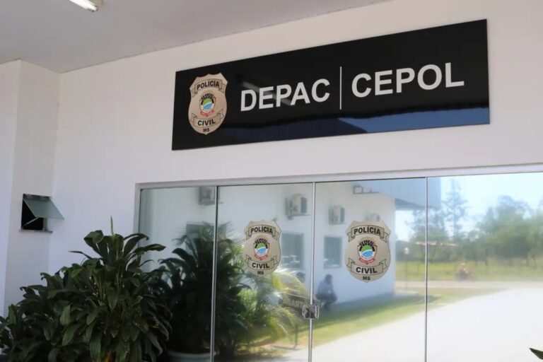 Local do incidente em Campo Grande com policial de folga e evidências como chave de fenda.