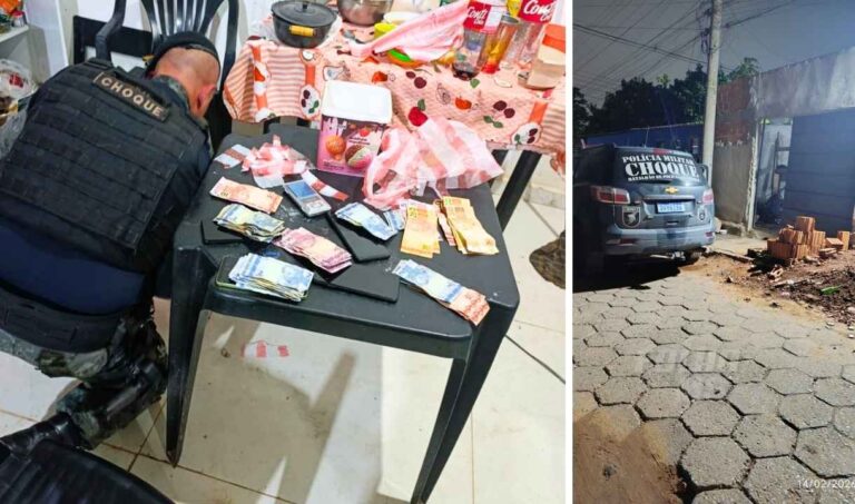 Batalhão de Choque encaminha duas mulheres à delegacia após apreensão de drogas no Centro América
