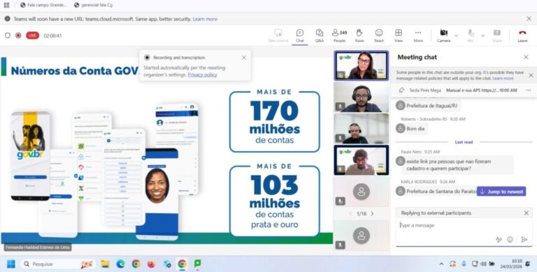 Modernização: PrefCG adota Gov.br como login para serviços digitais 