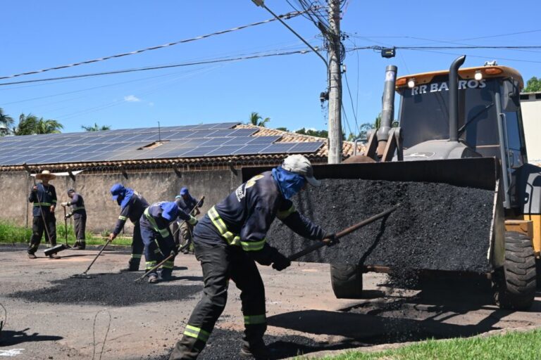 PrefCG ultrapassa 112 mil buracos tapados no 1º trimestre