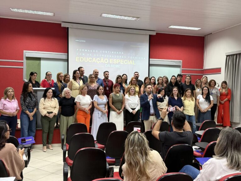 Semed realiza formação para coordenadores da Educação Especial
