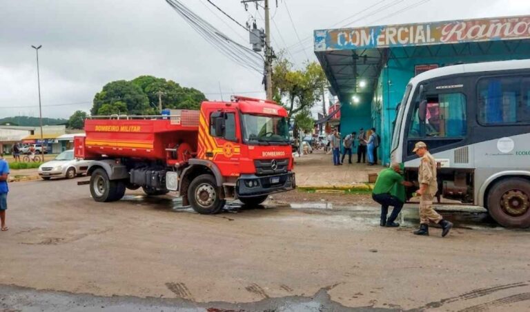 princípio de incêndio