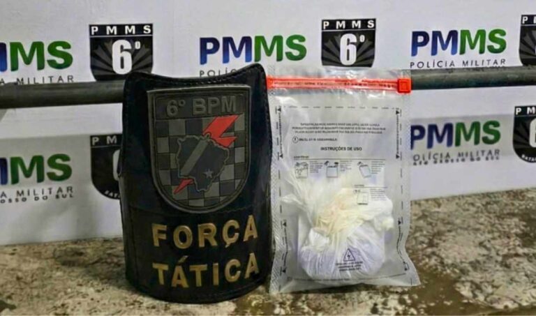 PM prende foragido com droga durante patrulhamento em Corumbá