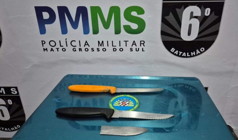 Homem é preso após esfaquear e agredir familiares no bairro Guaicurus em Corumbá