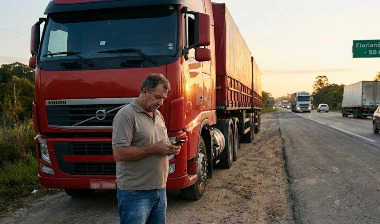 pontos de descanso para caminhoneiros