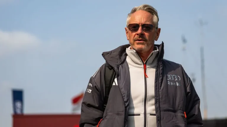 Jonathan Wheatley, ex-chefe da Audi F1, em seu ambiente de trabalho.