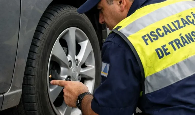 Falta de tampa em bico de pneu pode gerar multa e até 5 pontos na carteira