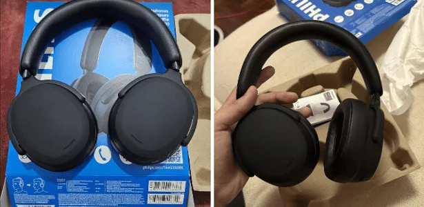Fone Philips com até 55 horas de bateria e preço promocional de R$ 119. 