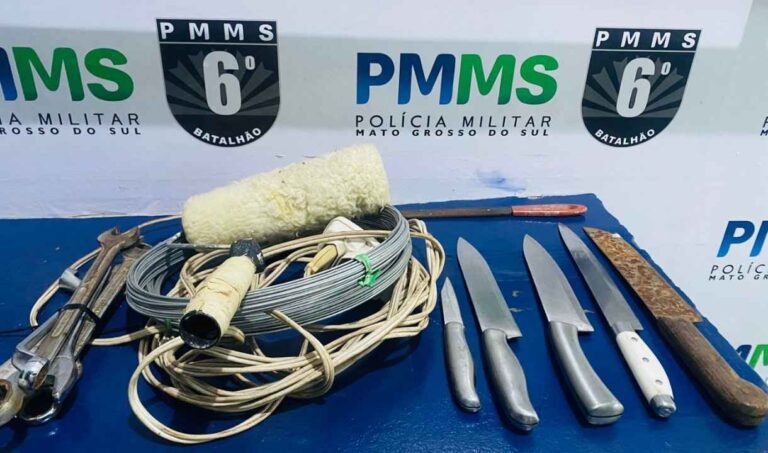 Homem invade casa, é contido por moradores e acaba preso em Corumbá