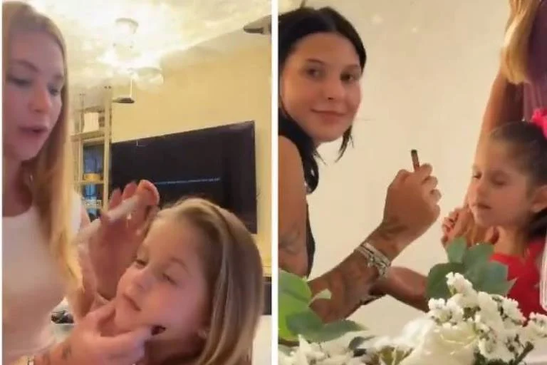 Internautas apontam suposta indireta de Virginia Fonseca após Ana Castela maquiar Maria Flor