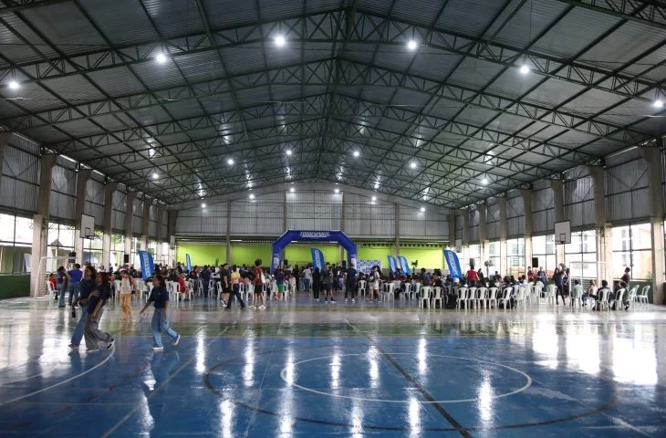Quadra poliesportiva é inaugurada na Escola Estadual Rui Barbosa