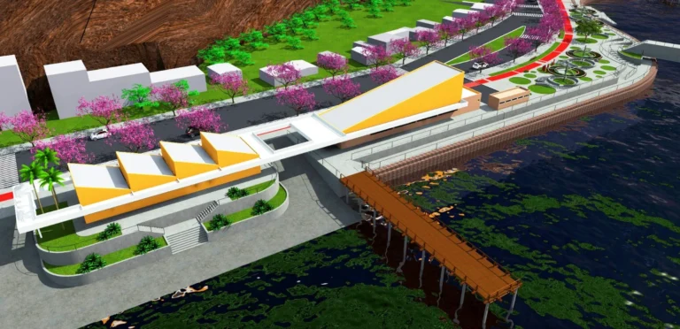 União autoriza revitalização da orla do Rio Paraguai em Corumbá
