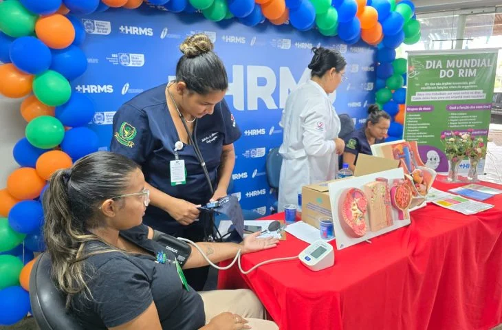HRMS promove ação em defesa da saúde renal no Dia Mundial do Rim
