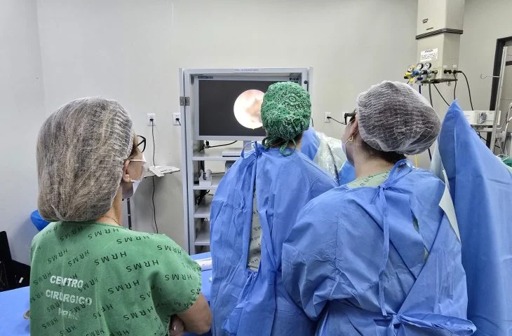 HRMS realiza mutirão de histeroscopia para reduzir fila de cirurgias ginecológicas