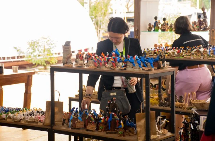 Fundação de Cultura expõe artesanato de Mato Grosso do Sul na COP15