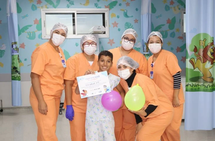 HR de Dourados adota Certificado de Coragem para celebrar alta hospitalar de crianças