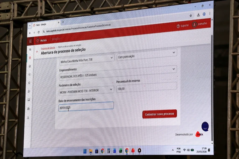 Prefeitura de Corumbá inicia verificação dos contemplados para entrega de moradias