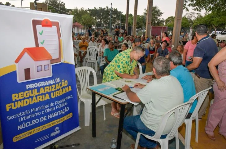 Regularização fundiária é concretizada para famílias de Cipolândia em Aquidauana