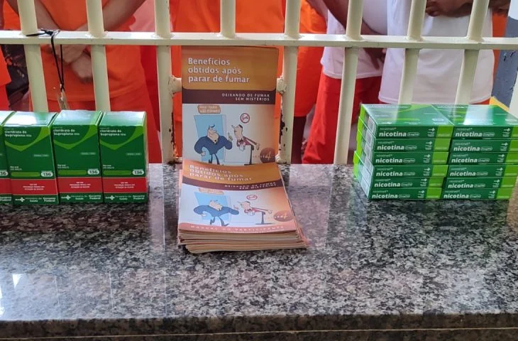Programa antitabagismo reduz circulação de tabaco e fortalece a saúde na Penitenciária de Naviraí