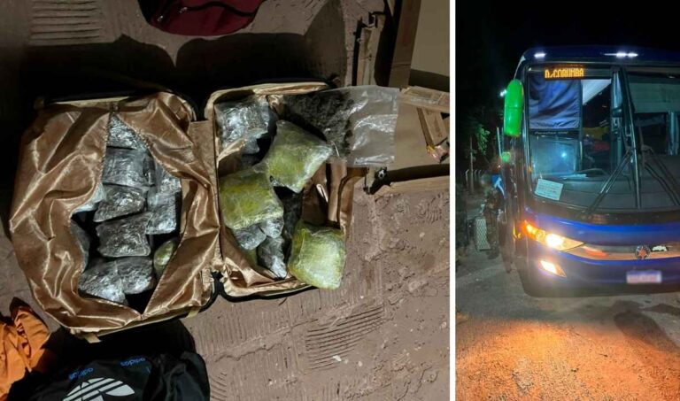 Exército apreende 13,7 kg de drogas e prende quatro mulheres em Corumbá