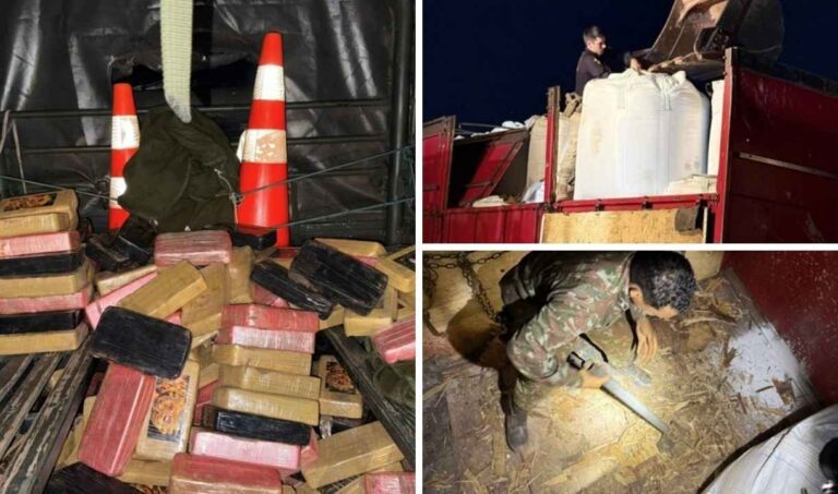Exército, PRF e Receita apreendem 182 kg de pasta base de cocaína na BR-262 em Corumbá